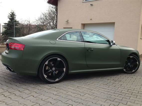 polep 3M audi green matte