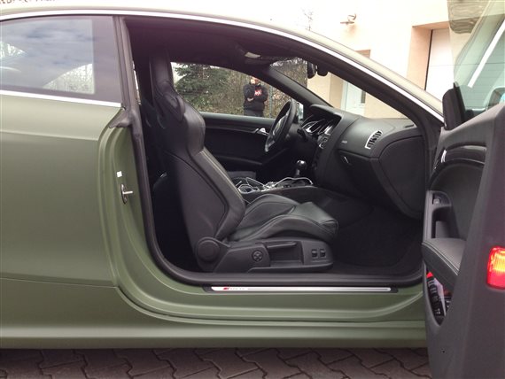polep 3M audi green matte