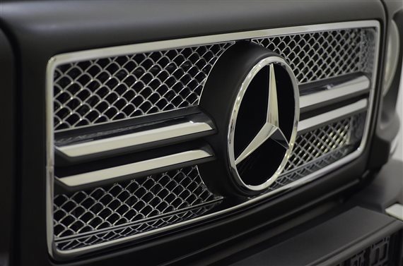 polep 3M Mercedes 6x6 black matte 