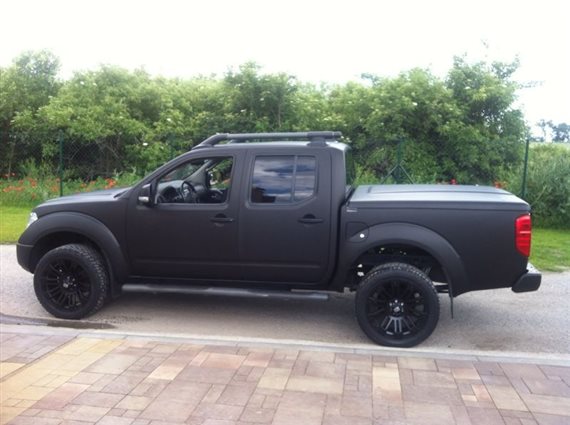 polep 3M polep 3M Nissan NAVARA black matte