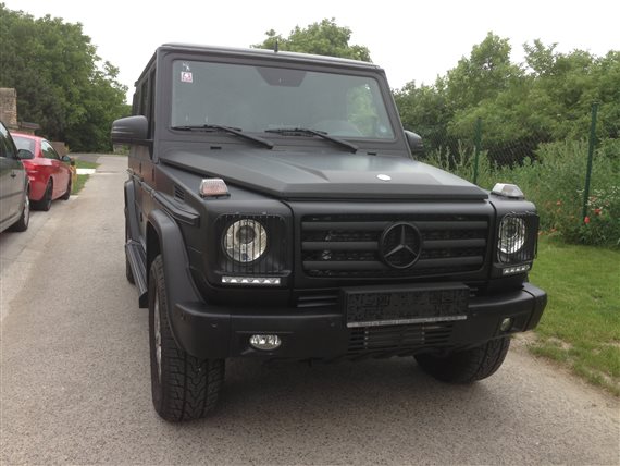 polep 3M polep 3M Mercedes G čierna matná