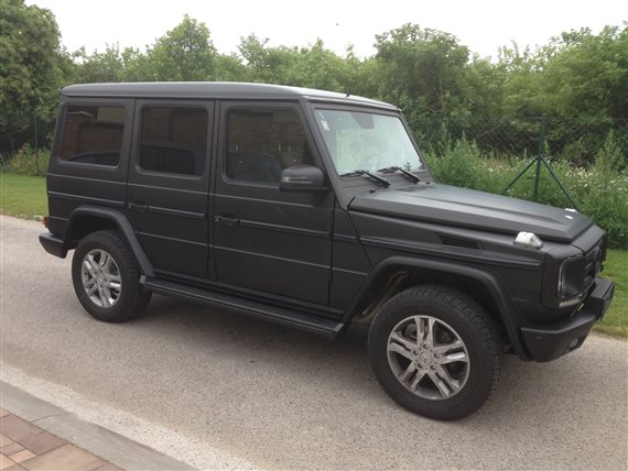 polep 3M polep 3M Mercedes G čierna matná