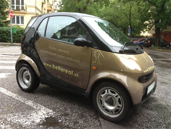reklama na auto - reklamny polep