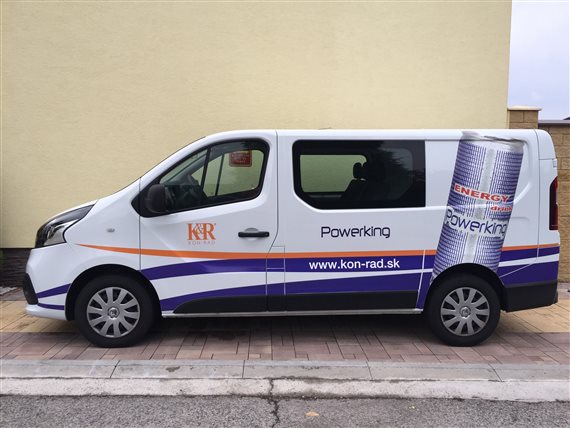 reklama na auto - reklamny polep